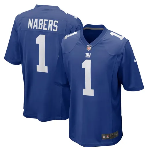 New York Giants Nike Home Jersey Malik Nabers 1 XL