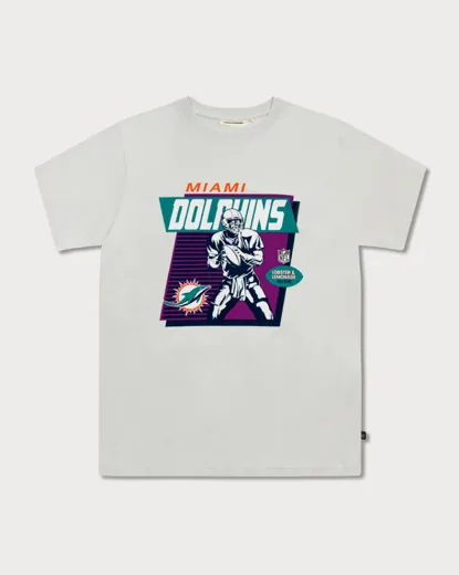 Miami Dolphins QB 94 Campus T-Shirt gray M