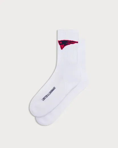 New England Patriots 90 Sport Socks white 41-46