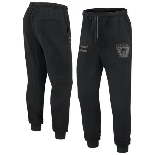 Las Vegas Raiders Heritage Fleece Cuffed Hem Pant S