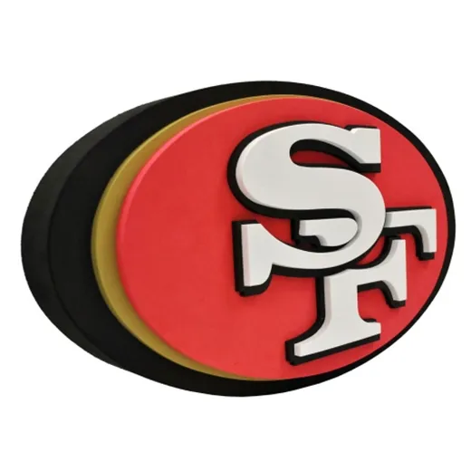 San Francisco 49ers FanFoam Super Size Wall Sign 14 x 15