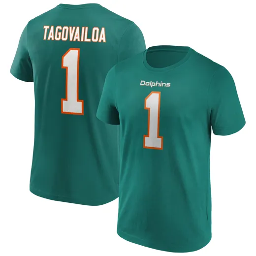 Miami Dolphins Graphic T-Shirt Tagovailoa 1 S