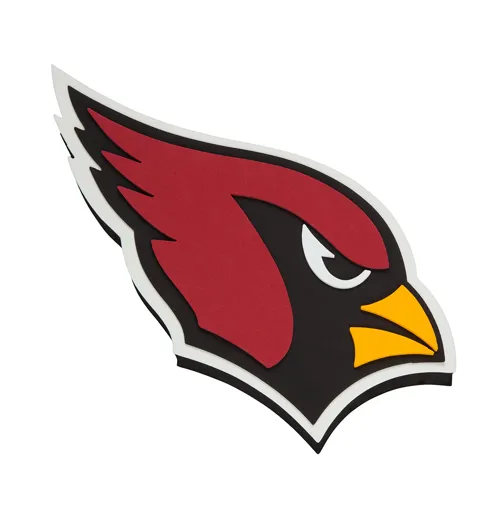 Arizona Cardinals 3D FanFoam Super Size Wall Sign 14 x 15