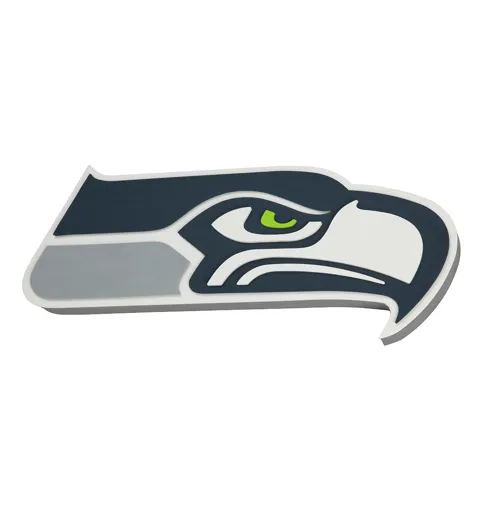 Seattle Seahawks 3D FanFoam Super Size Wall Sign 14 x 15