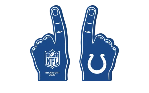 Indianapolis Colts Team Foam Finger