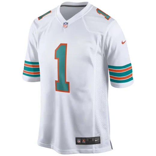 Miami Dolphins Nike Secondary Jersey Tagovailoa 1 L