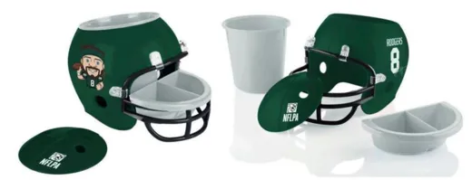 New York Jets Snack Helmet "RODGERS"