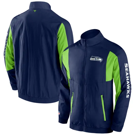 Seattle Seahawks Woven Track Jacket XL