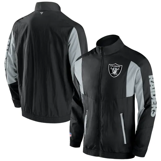 Las Vegas Raiders Woven Track Jacket S