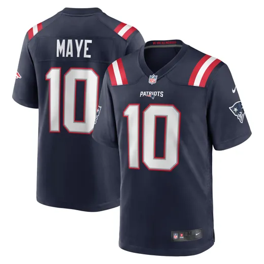 New England Patriots Nike Home Jersey Maye 10 M