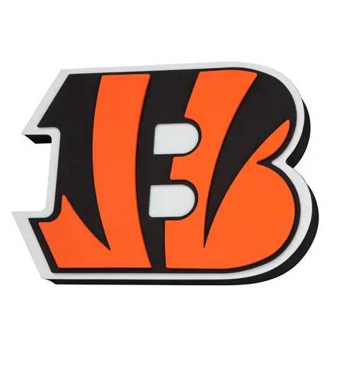 Cincinnati Bengals 3D FanFoam Super Size Wall Sign 14 x 15