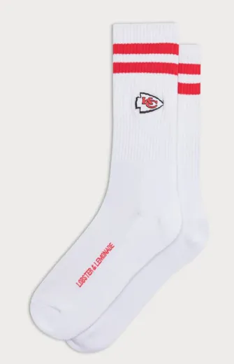 Kansas City Chiefs Stripes 90 Sport Socks white 35-40