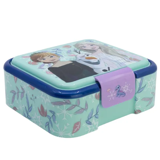 Frozen "Snowy Tale" - Lunchbox mit 3 Fächern