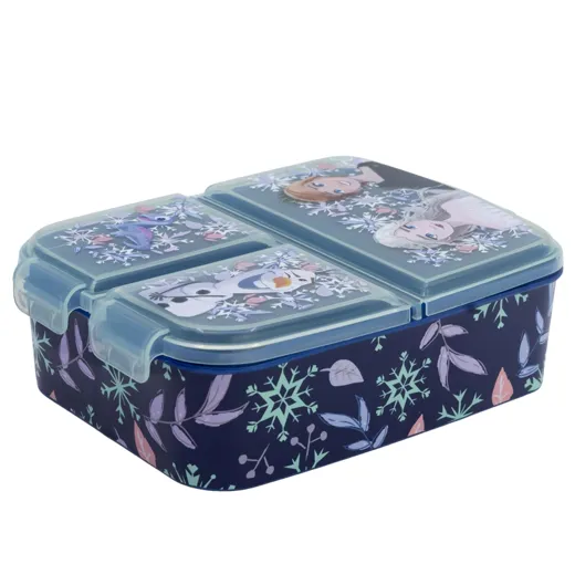 Frozen "Snowy Tale" - Lunchbox mit Fächern