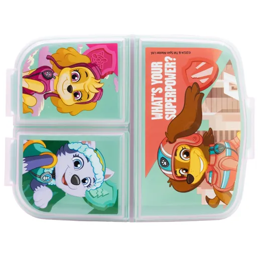 Paw Patrol Girl "Superpower" - Lunchbox mit Fächern