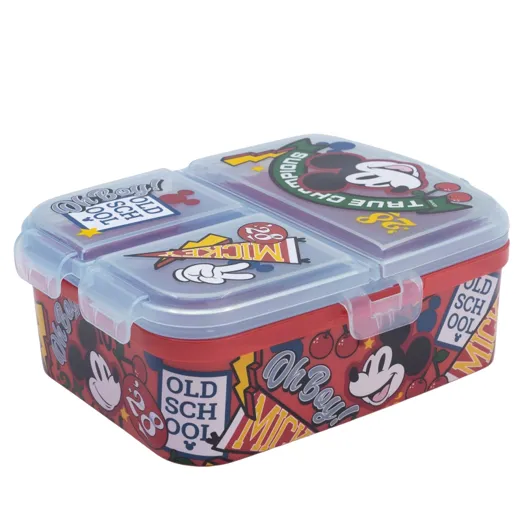 Mickey "True Champions" - Lunchbox XL mit 4 Fächern