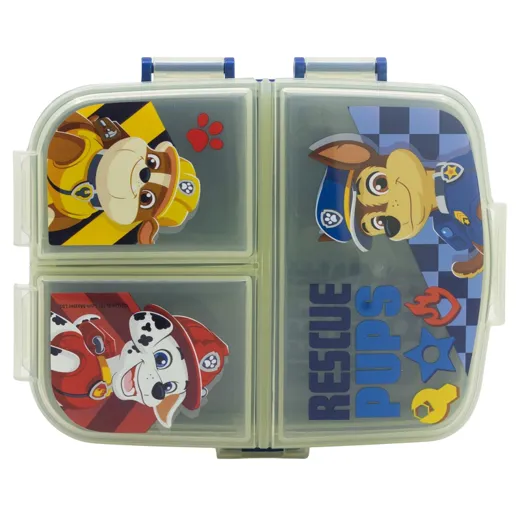 Paw Patrol "Rescue Pups" - Lunchbox XL mit 4 Fächern