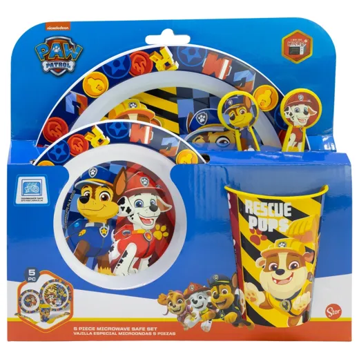 Paw Patrol "Rescue Pups" - Geschirr-Set 5-teilig