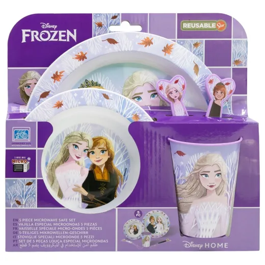 Frozen "Autumn Leaves" - Geschirr-Set 5-teilig