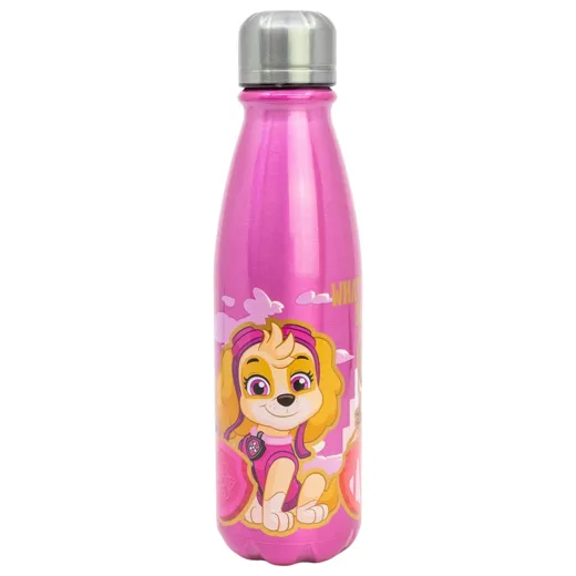 Paw Patrol Girl "Superpower" - Kinder Aluminiumflasche, 600 ml