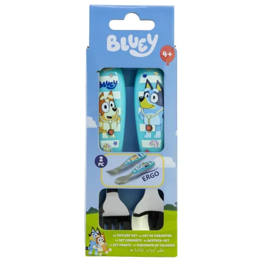 Bluey - Kinderbesteck Set - 2-teilig